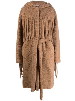 Stella McCartney: Коричневое пальто 