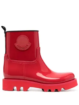 Moncler: Яркие ботинки 