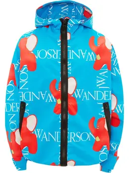 JW Anderson: Куртка с принтом 