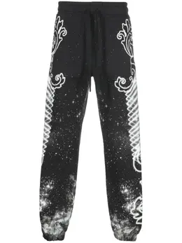 Versace Jeans Couture: Брюки с принтом 