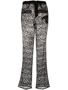 Saint Laurent: Прямые брюки 