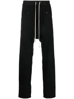 Rick Owens DRKSHDW: Чёрные брюки 