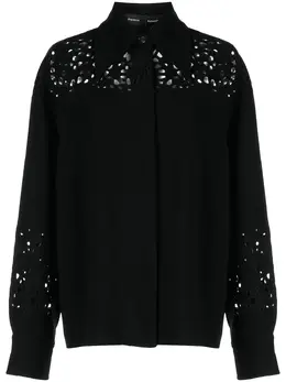 Proenza Schouler: Чёрная рубашка 