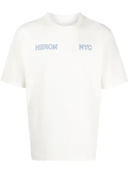 Heron Preston: Белая футболка 