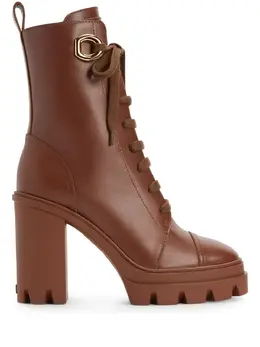 Giuseppe Zanotti: Коричневые ботинки 