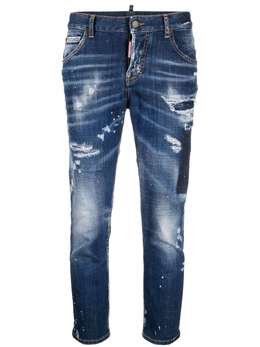Dsquared2: Рваные джинсы 
