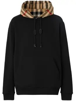 Burberry: Толстовка с капюшоном 