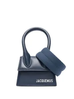Jacquemus: Синяя сумка через плечо  Le Chiquito Homme