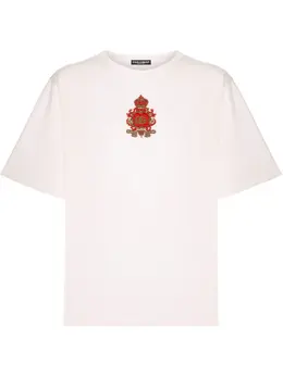 Dolce & Gabbana: Шёлковая футболка  T