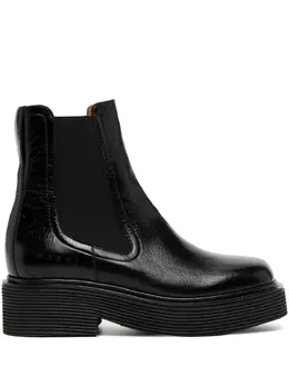 Marni: Чёрные ботинки 