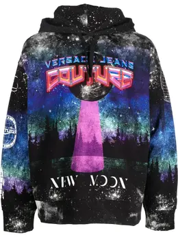 Versace Jeans Couture: Толстовка с принтом 