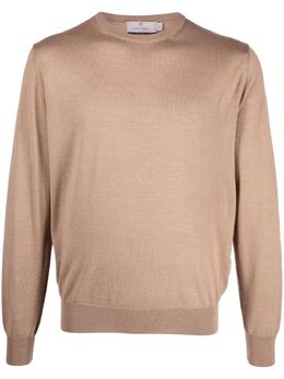 Canali: Коричневый свитер 