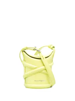 Alexander McQueen: Жёлтая сумка через плечо  The Curve