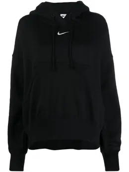 Nike: Чёрная толстовка 