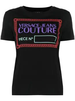 Versace Jeans Couture: Футболка с принтом 