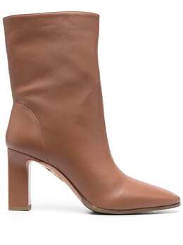 Aquazzura: Коричневые ботинки 