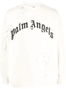 Palm Angels: Свитшот с принтом 