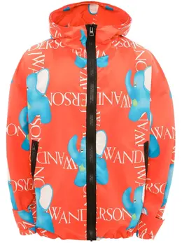 JW Anderson: Куртка с принтом 