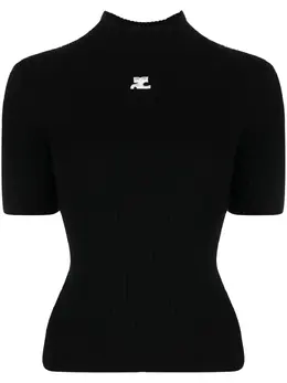 Courrèges: Трикотажный свитер 