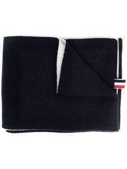 Thom Browne: Синий шарф 