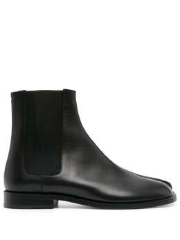 Maison Margiela: Чёрные ботинки  Tabi