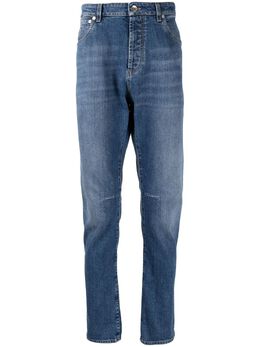 Brunello Cucinelli: Прямые джинсы 