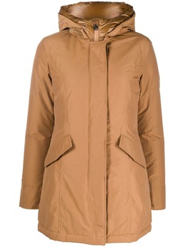 Woolrich: Пуховик с капюшоном 
