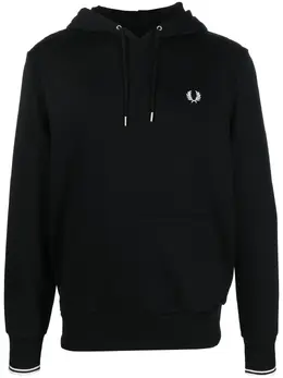 Fred Perry: Чёрная толстовка 