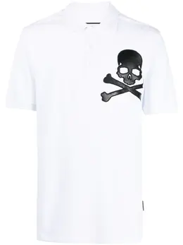 Philipp Plein: Хлопковое поло  Skull