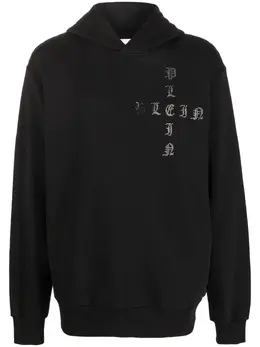 Philipp Plein: Толстовка  Gothic Plein с длинным рукавом