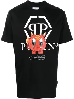 Philipp Plein: Чёрная футболка 