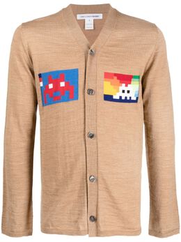 Comme Des Garçons Shirt: Кардиган с принтом 