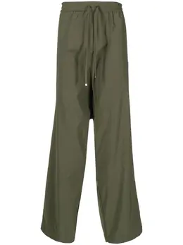 Maison Mihara Yasuhiro: Брюки цвета хаки 