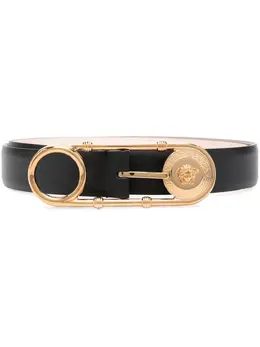 Versace: Ремень  Safety Pin