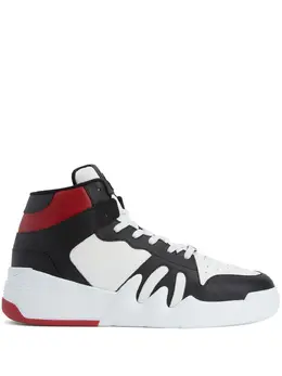 Giuseppe Zanotti: Чёрные кроссовки  Talon