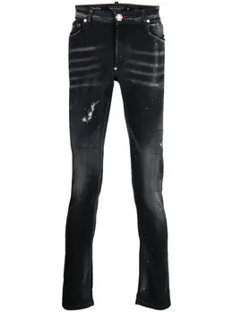 Philipp Plein: Рваные джинсы 