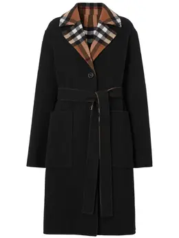 Burberry: Пальто из шерсти 