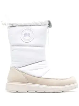 Canada Goose: Белые ботинки  Cypress