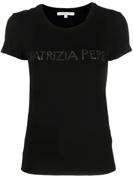 Patrizia Pepe: Чёрная футболка 