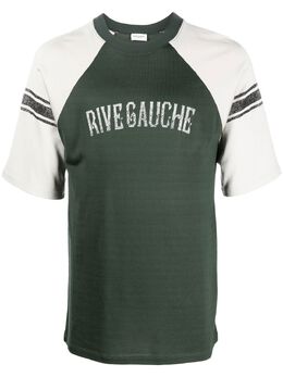 Saint Laurent: Футболка  Rive Gauche с рукавом реглан