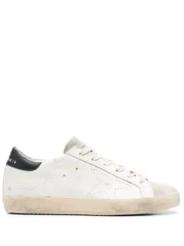 Golden Goose: Чёрные кроссовки  Super Star
