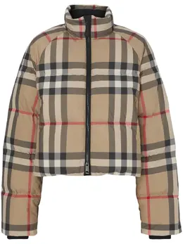 Burberry: Винтажная куртка  Vintage Check