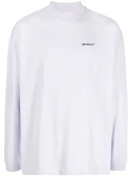 Off-White: Хлопковая футболка  Arrows