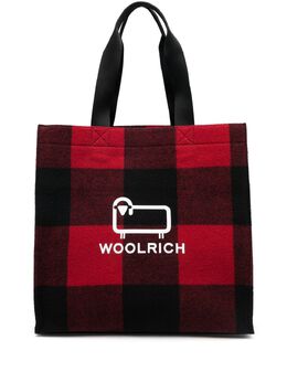 Woolrich: Сумка-шоппер с принтом 