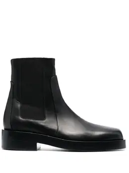 Jil Sander: Чёрные ботинки 