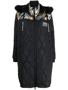 Versace Jeans Couture: Пальто с принтом 