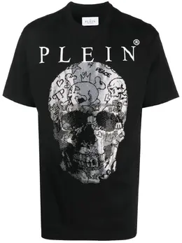 Philipp Plein: Футболка  Skull с принтом