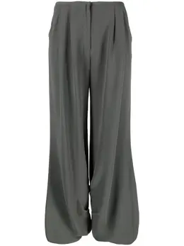 Giorgio Armani Pre-Owned: Шёлковые брюки 