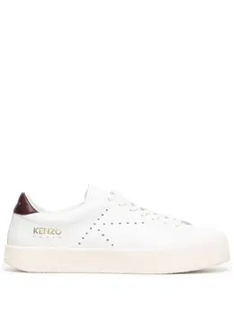 Kenzo: Белые кроссовки 