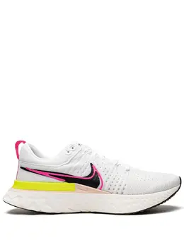 Nike: Розовые кроссовки  React Infinity Run Flyknit